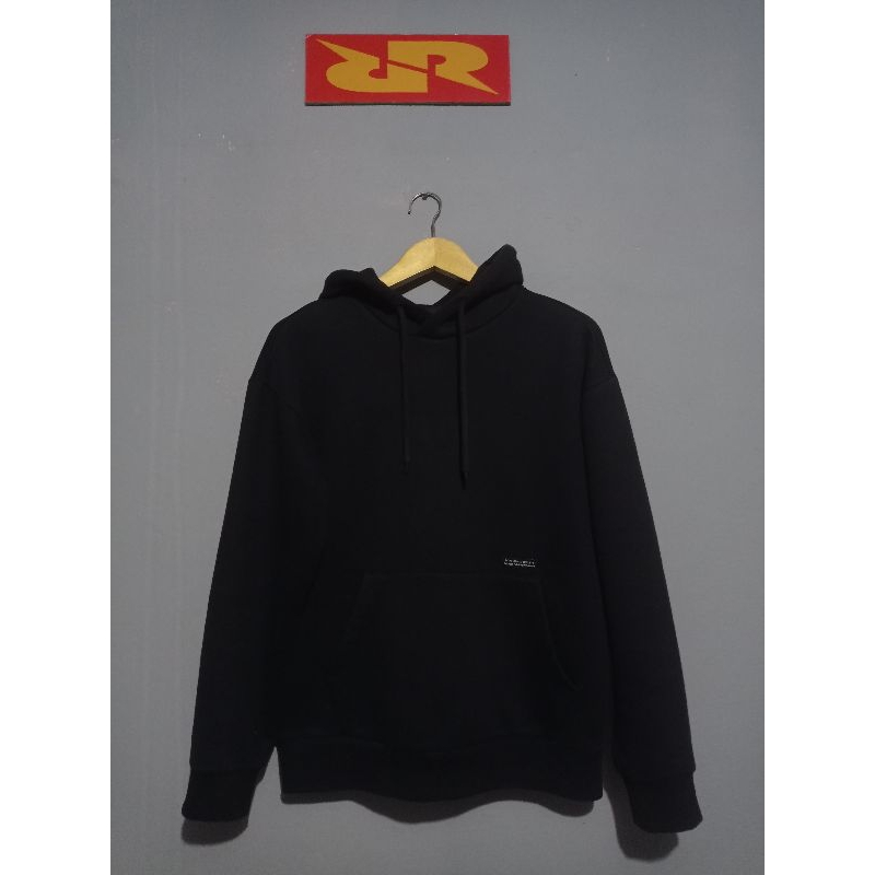 Hoodie basic black second