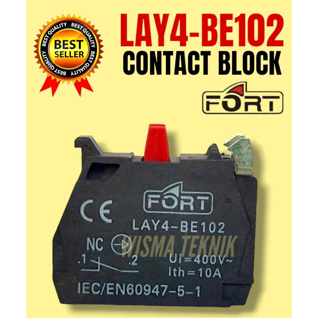 KONTAK BLOK/ CONTACT BLOCK NC FORT LAY4-BE102