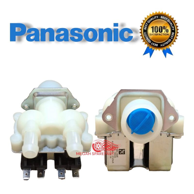 selenoid Water Inlet Valve 2 inlet mesin cuci PANASONIC Front Loading| selenoid mesin cuci