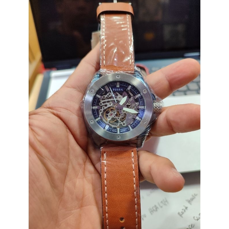 JAM TANGAN PRIA COWOK COWO ARLOJI FOCIL FASHION SPORTY KULIT TAHAN AIR ORIGINAL TERBARU MEWAH