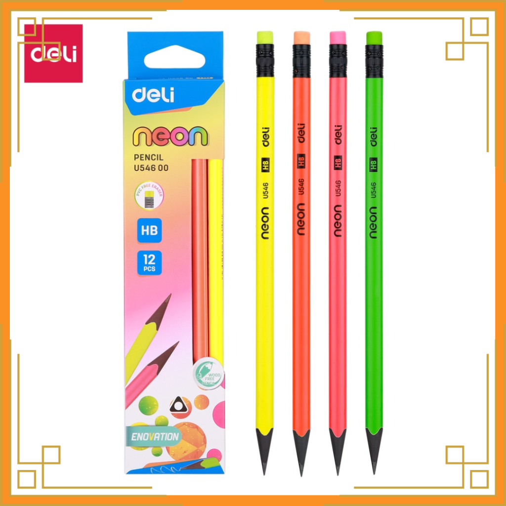 

DELI Pensil HB EU54600 (12Pcs/Kotak)