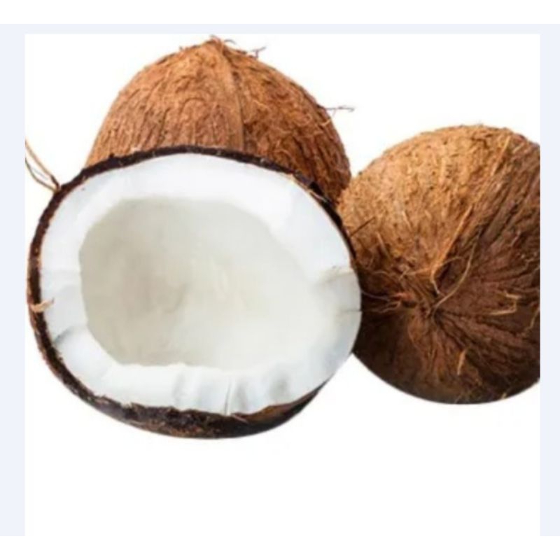 

kelapa bulat 1 biji (diparut)/tidak diparut