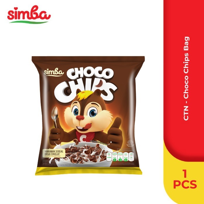 

Simba Sereal - Choco Chips Bag 28 gr x 15 pcs