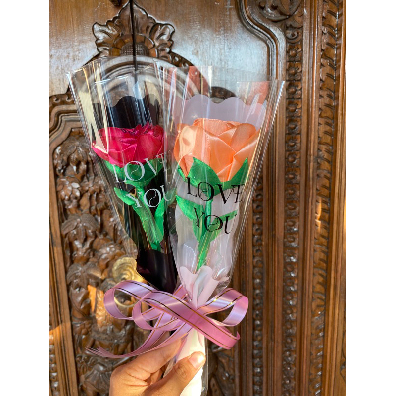 buket bunga pita satin solo size| wisuda | graduation | kerajinan tangan