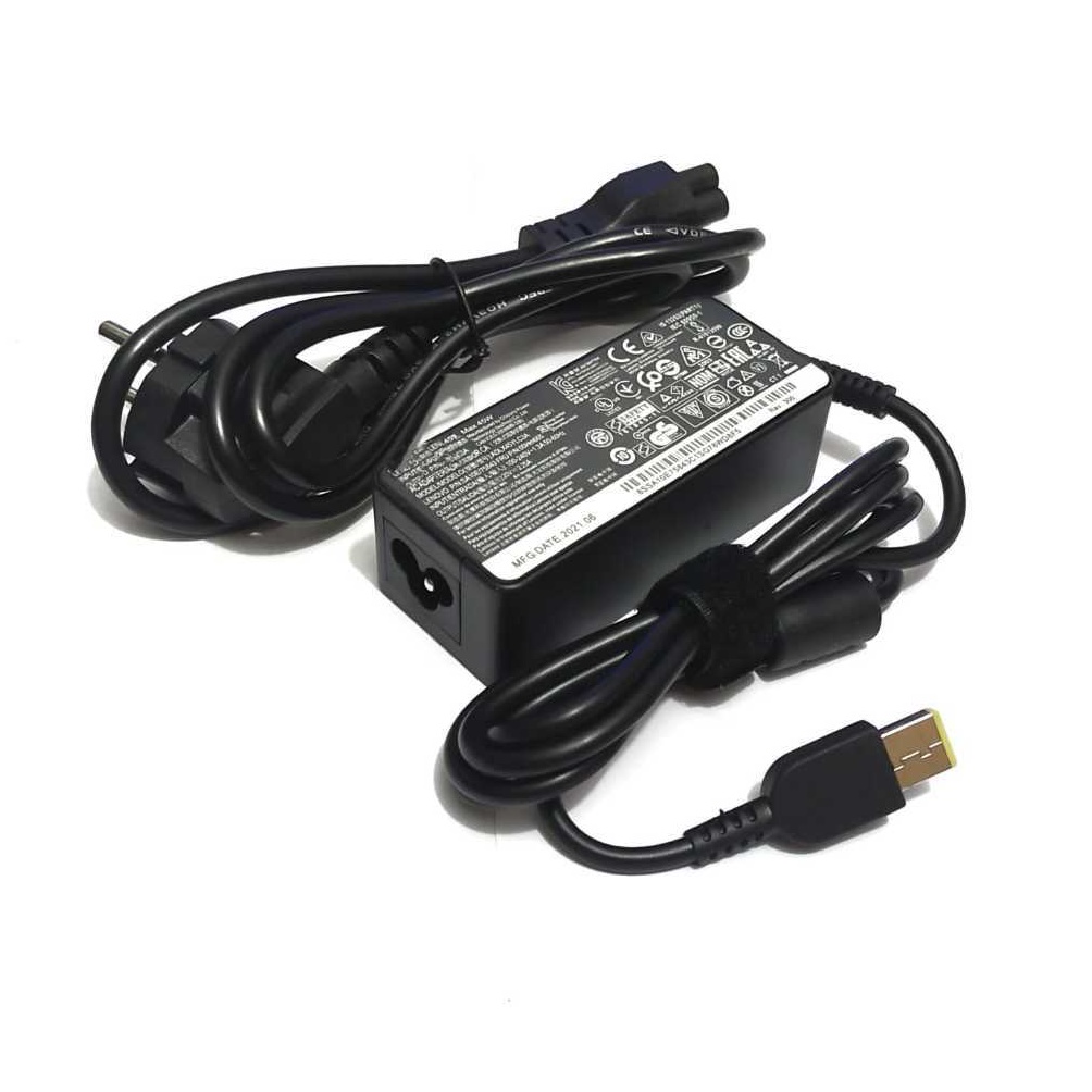 Adaptor Charger Laptop for Lenovo ThinkPad 2V 325A 45W USBT431s T44 T44p T44s T45 T45s T46 T46s T47 