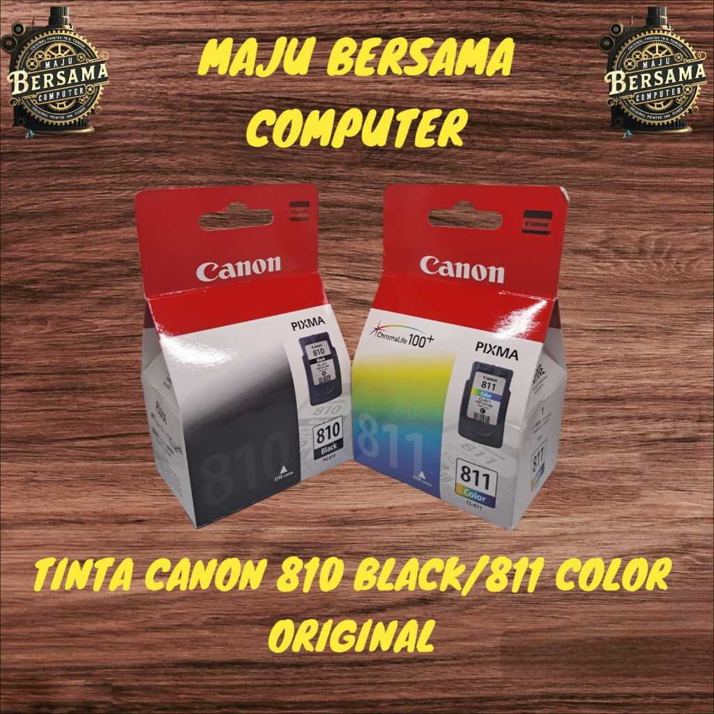 Tinta Cartridge canon 810 black/811 color Original