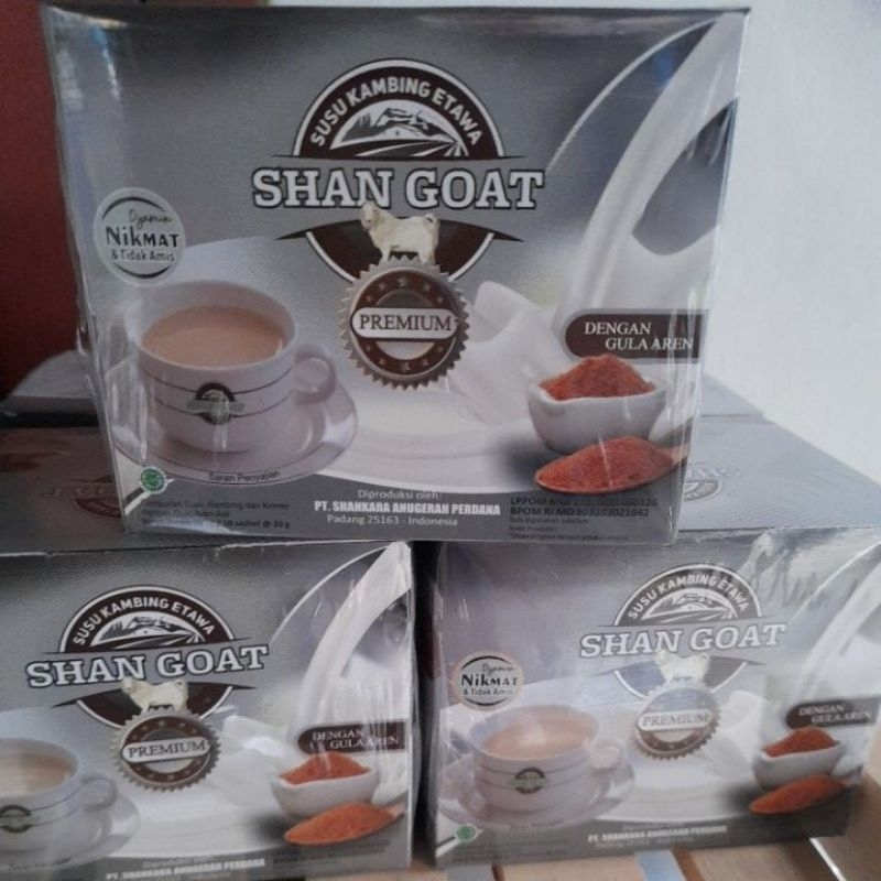 

SUSU KAMBING ETAWA BUBUK SHAN GOAT PREMIUM RASA GULA AREN