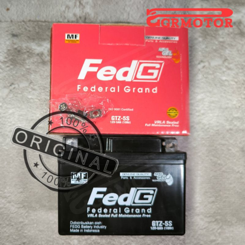 AKI GTZ5S dan GTZ7S federal grand