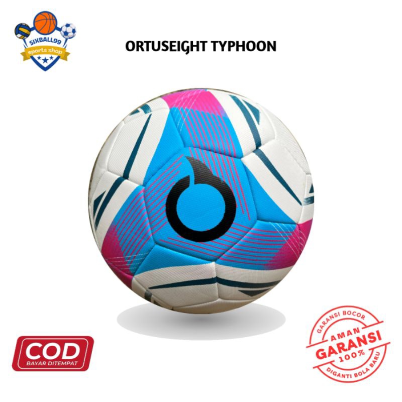 bola sepak ortuseight typhoon size 5 bola sepak bola kaki ortuseight bola sepak murah