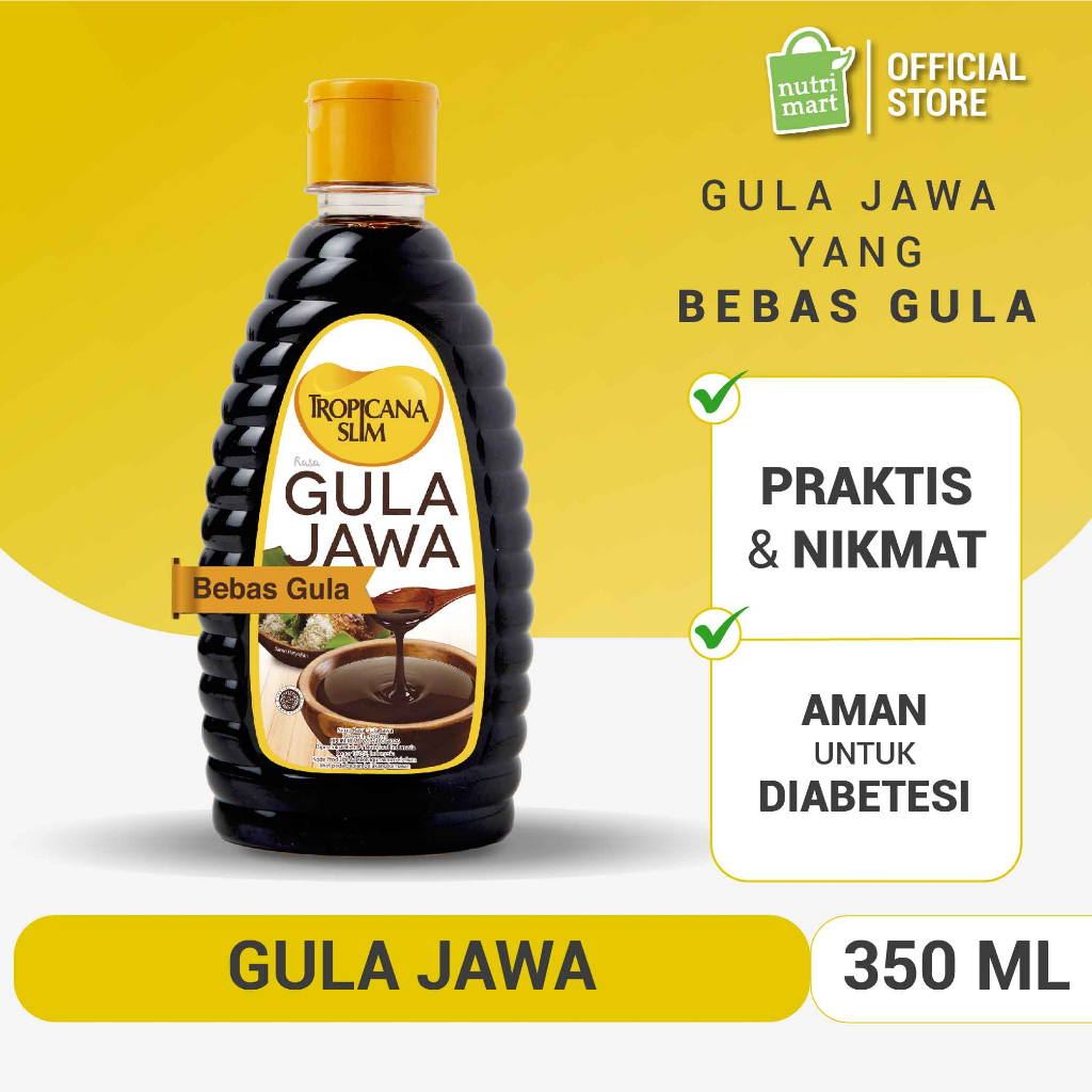 

TROPICANA SLIM BROWN SUGAR GULA JAWA isi 350ml