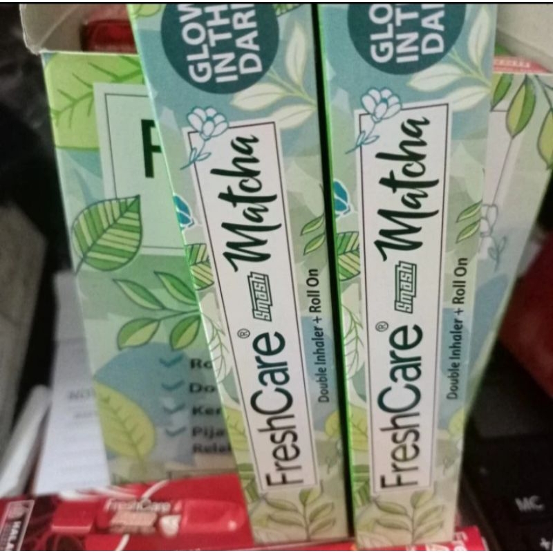 Freshcare smash double inhaler matcha