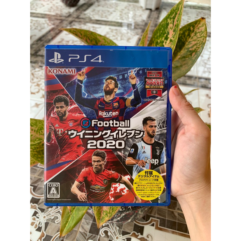 BD Kaset PS4 Foot Ball 2020 Game CD PS4 Playstation Original Bekas Second Mulus