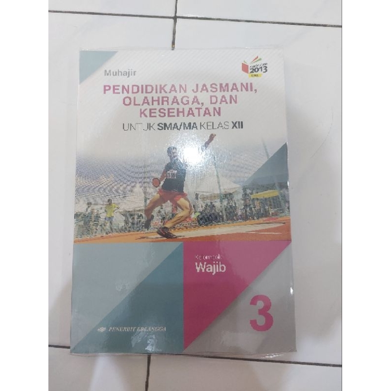 

Buku PJOK Kelas XII Erlangga 98% mulus