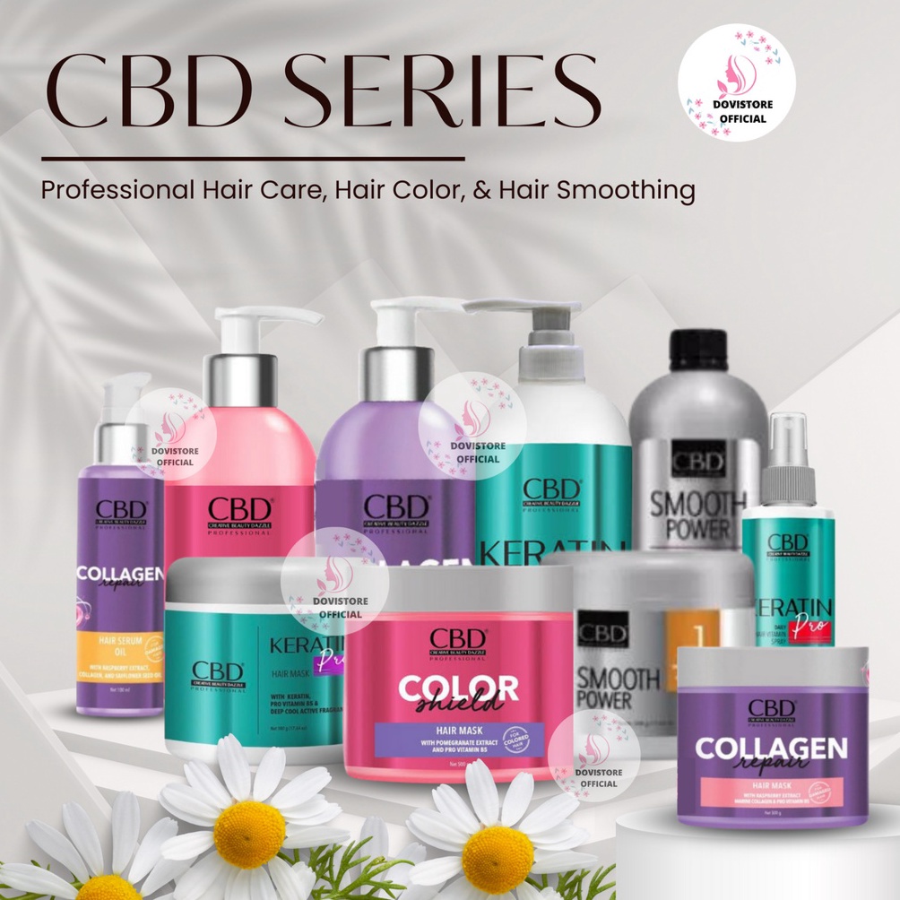 KODE Y98W CBD Professional Keratin Pro Color Shield Collagen Repair Daily Use Hair Mask  Shampoo  Co