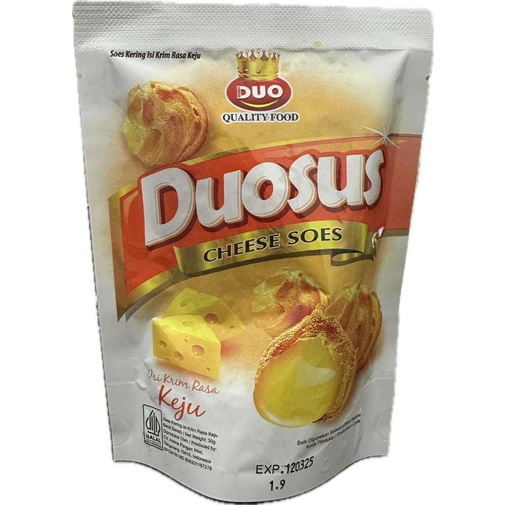 

wiw DUOSUS Soes Isi 1 Dus Isi 30pcs - Sus Isi Kering Dengan Varian Rasa