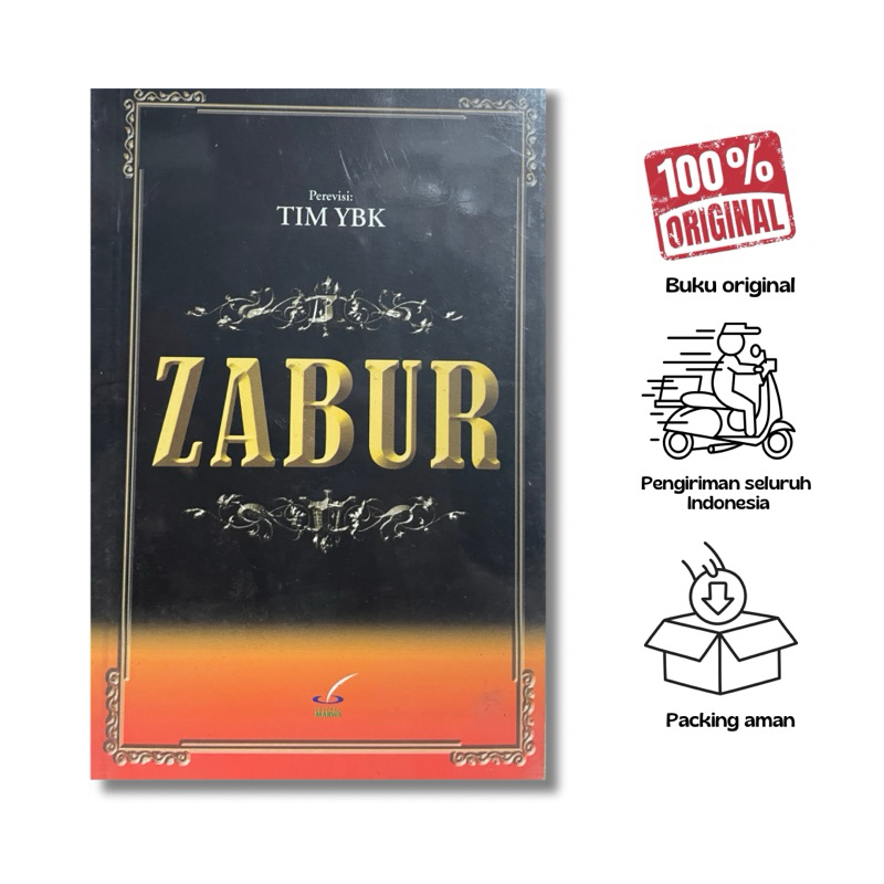 [ORIGINAL] ZABUR NABI DAUD | BESTSELLER | MURAH | KITAB SUCI