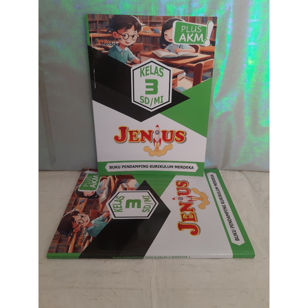 Jenius Latihan Soal Untuk SD/MI Kelas 3 Semester 1-Kurikulum Merdeka-AIM