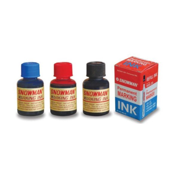 

UPGRADE Tinta isi ulang spidol permanen SNOWMAN MIG2 TINTA ISI ULANG SPIDOL