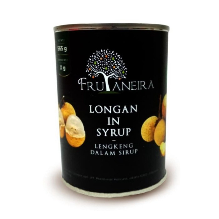 

FRUTANEIRA LONGAN IN SYRUP / BUAH KELENGKENG KALENG / 565 GRAM GR