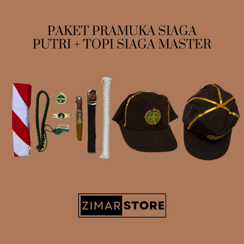 PAKET LENGKAP PREMIUM ATRIBUT PRAMUKA PERLENGKAPAN ALAT PRAMUKA TK SD SIAGA PUTRA PUTRI