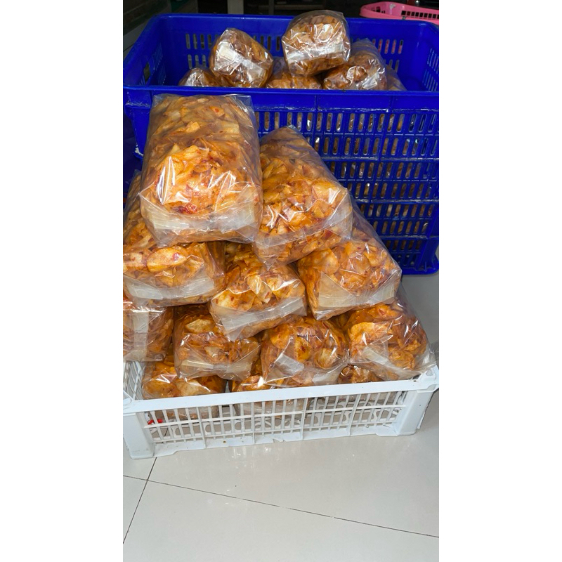 

KERIPIK SINGKONG 1/2 KILO KEMASAN PELASTIK