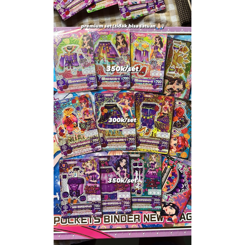 Kartu Aikatsu Angely Gemini dan Swing Gemini Ichigo Hoshimiya Seira Otoshiro 2 Wings