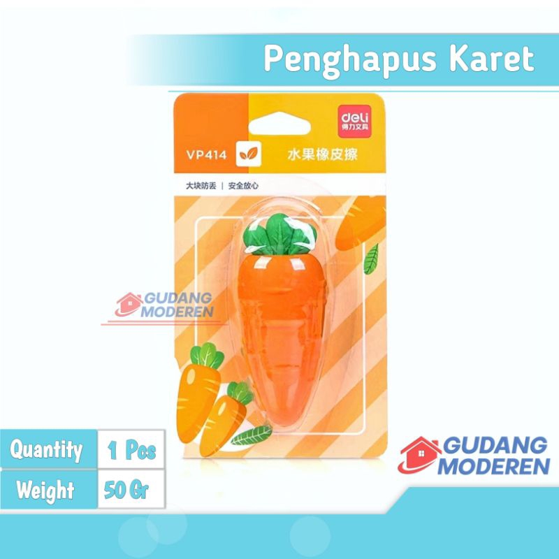 

Penghapus Wortel / Penghapus Karakter / Penghapus Unik / Penghapus Lucu Penghapu Karet