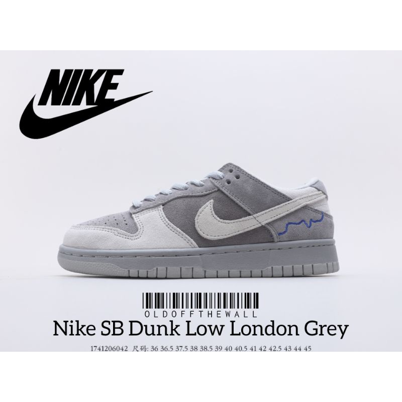 SEPATU SB Dunk Low London Grey