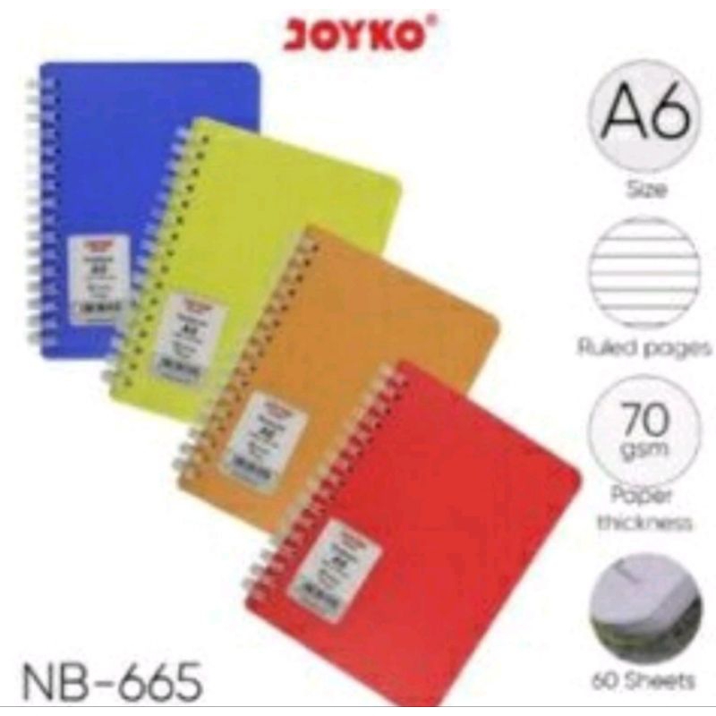 

NOTEBOOK SPIRAL JOYKO NB-665