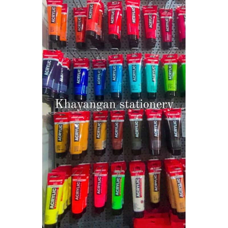 

Amsterdam Acrylic Colour 120 ml-Warna Standar-cat lukis Acrylic premium-KhayanganStationery/Part1/2