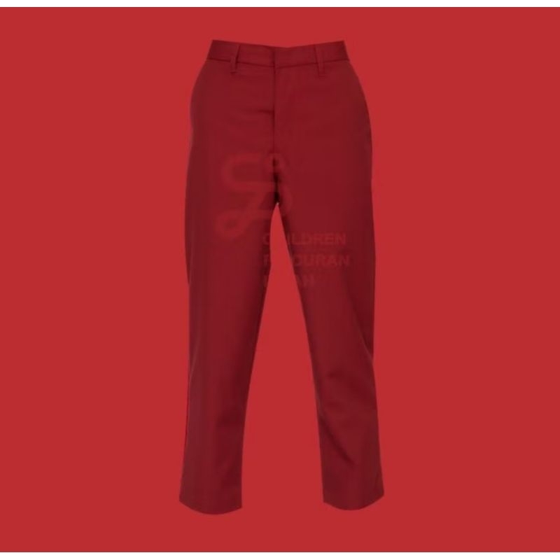 SERAGAM SEKOLAH | CELANA PANJANG SEKOLAH SD WARNA MERAH | FAMATEX | CELANA SEKOLAH SD MERAH