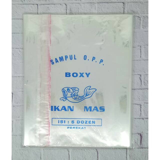 

PROMO MENARIK Sampul Buku Plastik ukuran Boxy