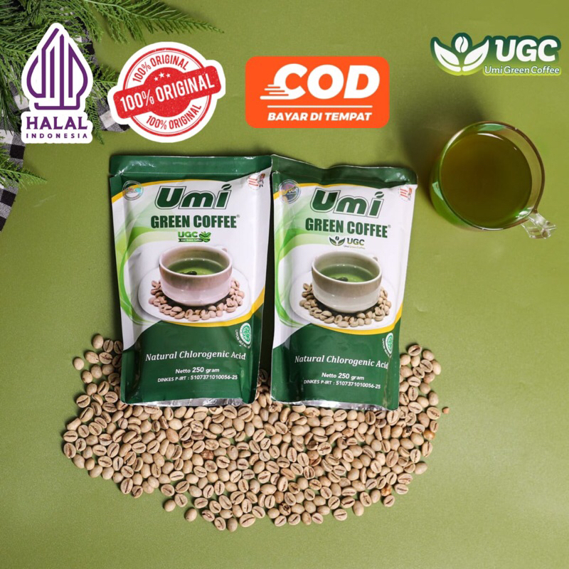 

[Bisa COD]UGC Umi Green Coffee/kopi Hijau pelangsing