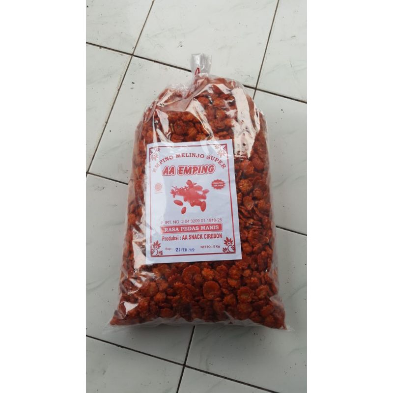 

COD GRATIS EMPING MELINJO PEDAS BALADO 500Gram MANIS