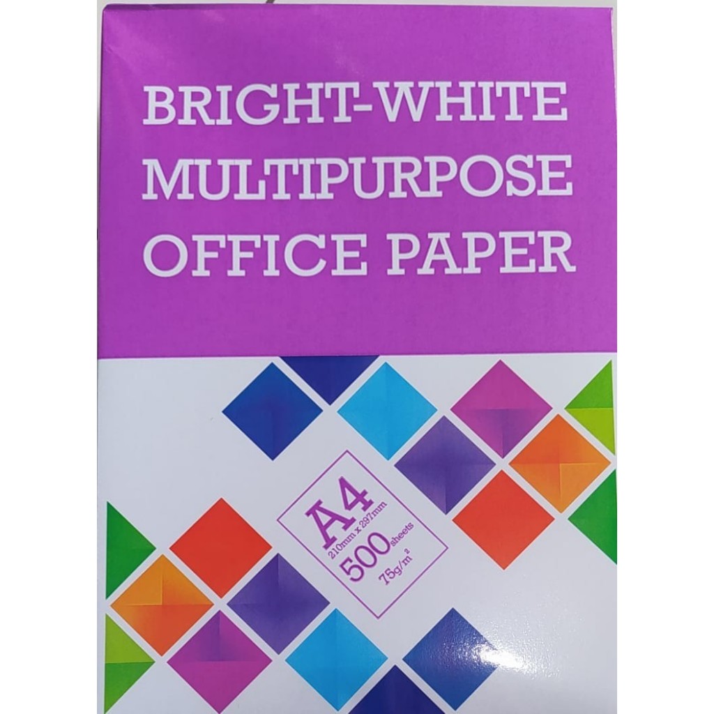 

KERTAS HVS Fotocopy & Print A4 75gsm 500 LEMBAR