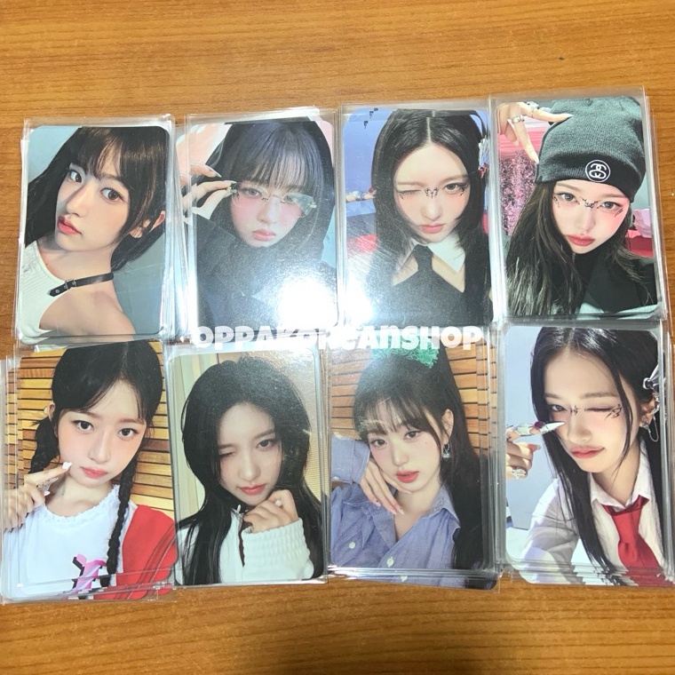 KODE Q12Y READY IVE The 2nd EP IVE SWITCH Music Korea Mukor Luckydraw LD Official Photocard PC Wonyo