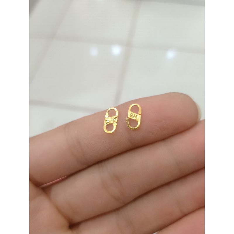 KOKOT S KODE 925 PERAK ASLI