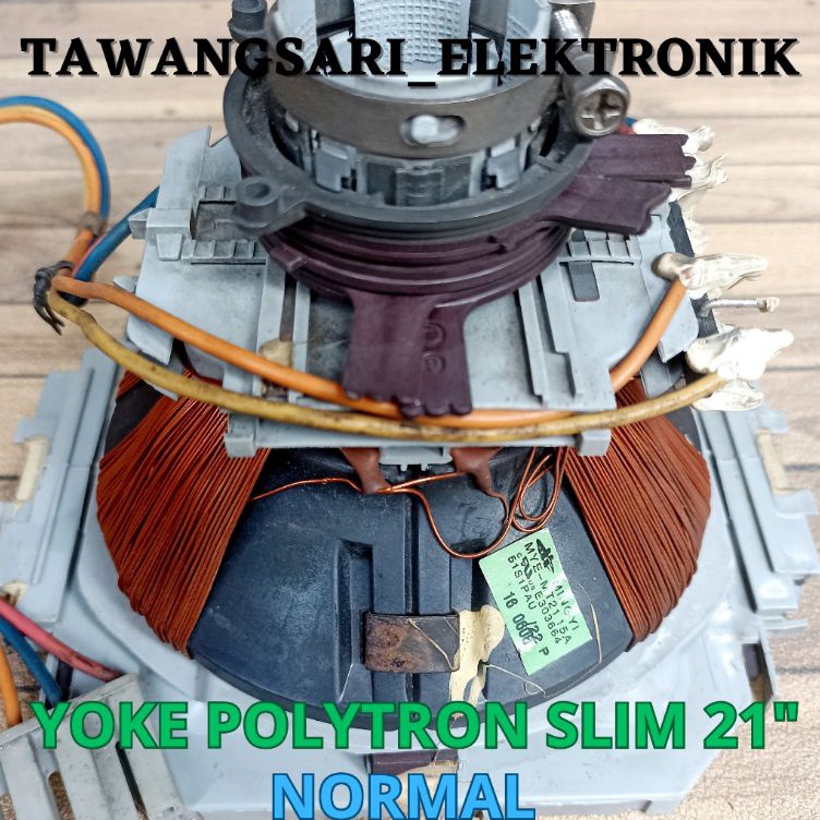 KODE Q75Y yoke polytron slim 21 defleksi polytron 21 inci slim normal