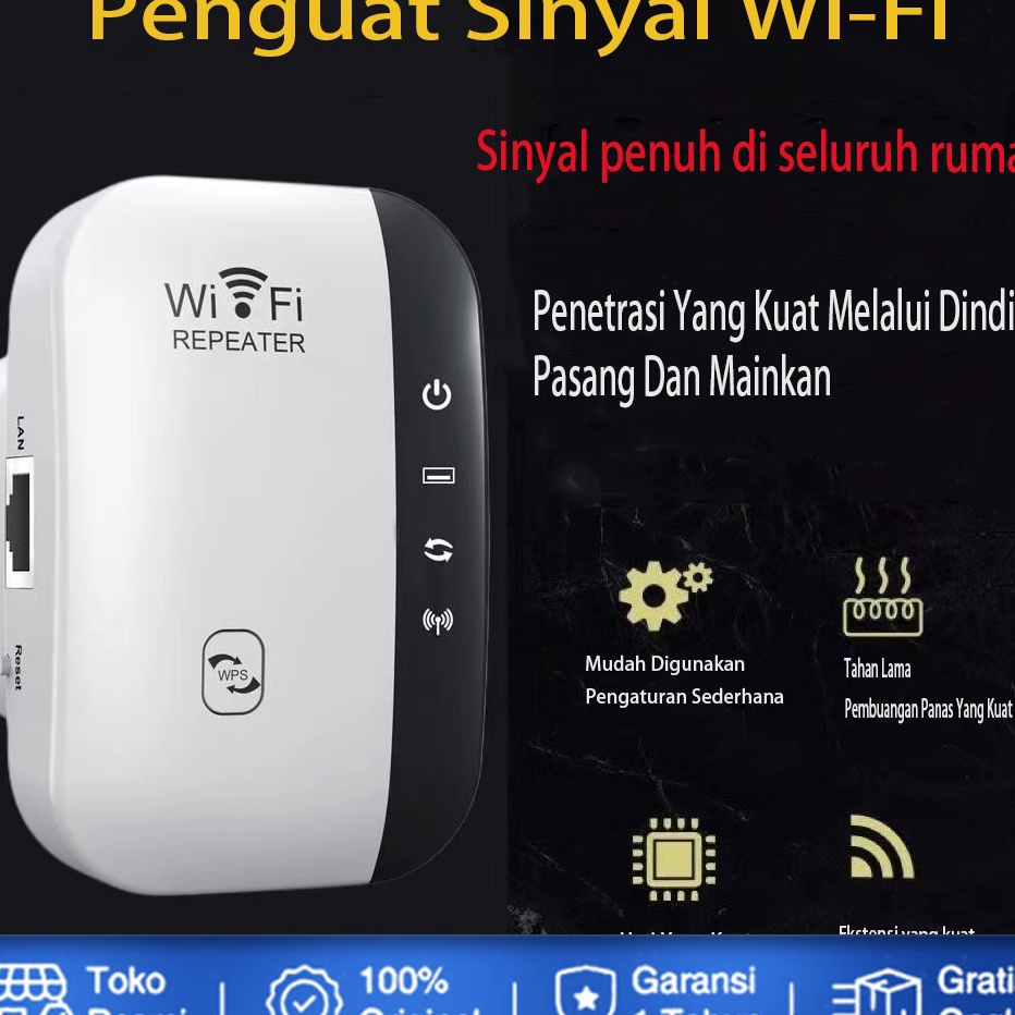 FG2 COD Penguat Sinyal WIFI 5G Penguat DualBand Gigabit 12M Router Komputer Ponsel Jaringan Nirkabel