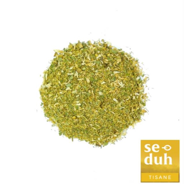 

PALING LARIS CHAMOMINT Tisane Blend Chamomile Peppermint Chamomile Mint Flower Blend 1 gram 5 gram