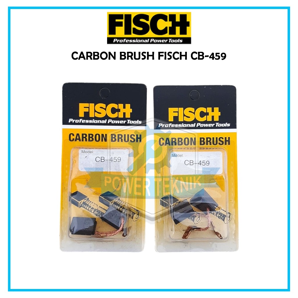 FISCH CB-459 Carbon Brush Spul Arang Bostel Mesin Gerinda CB459