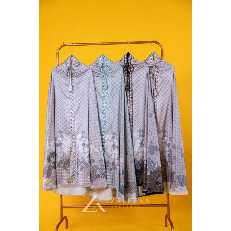 Mukena PANEL SILK (motif) ori ZK