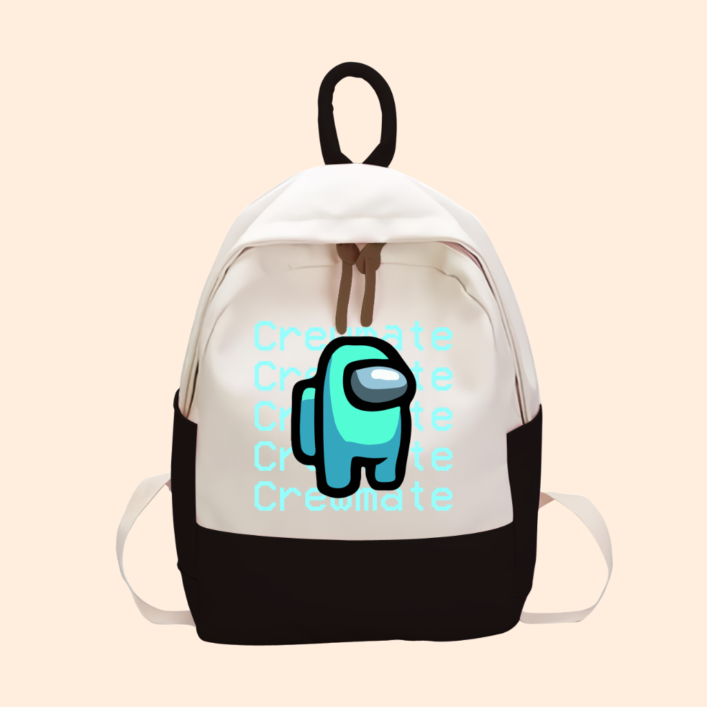 Tas Anak Game Among Us Anak SD TK Kantong Backpack Karakter Anak AMS-05