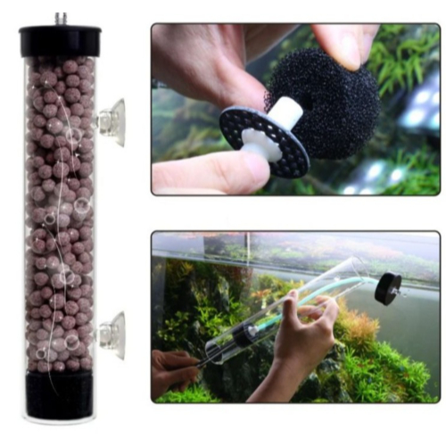 Akuarium Tabung Media Filter Oksigen Rumah Bakteri