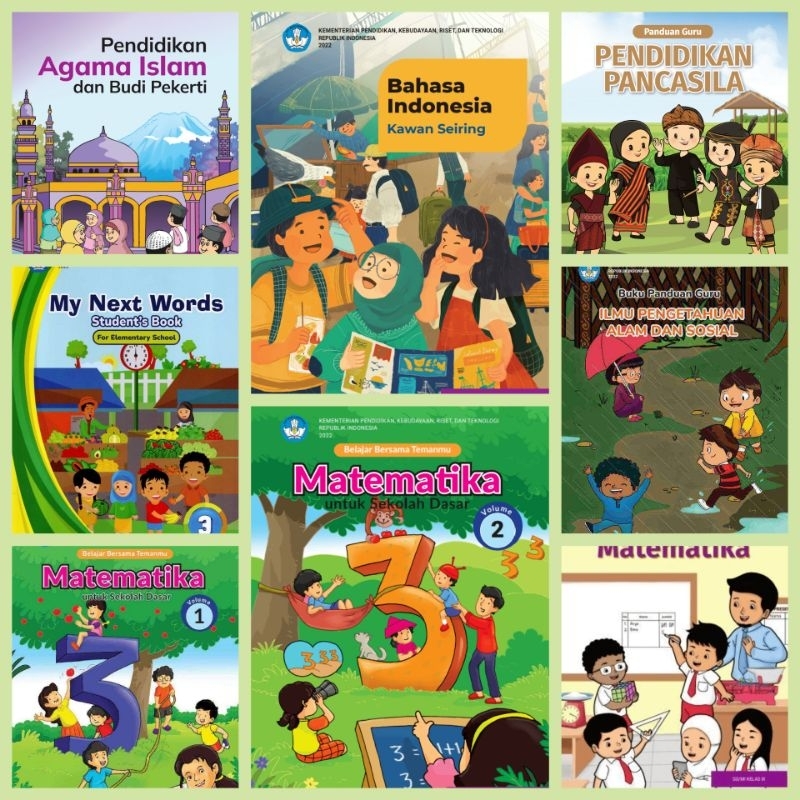 Buku Pelajaran Kurikulum Merdeka kelas 3 SD/MI