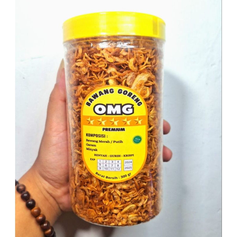 

BRAMGOR | Bawang Goreng Solo PREMIUM A++ asli 100% tanpa tepung