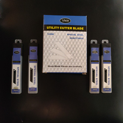 

ISI CUTTER BESAR/Isi Cutter Besar Refill Kater/ Pisau Cutter Blade 18mm/Isi Cutter Besar Refill/Isi Cutter Besar Refill Kater L150 L-150 Pisau