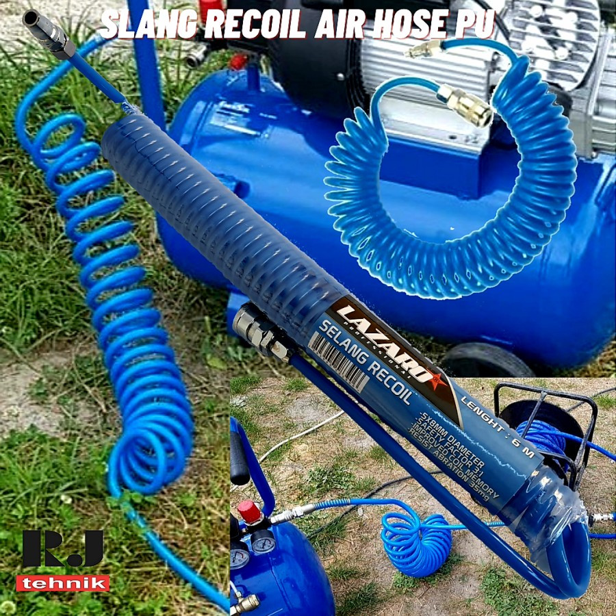 Selang Angin Kompresor Spiral Lazaro