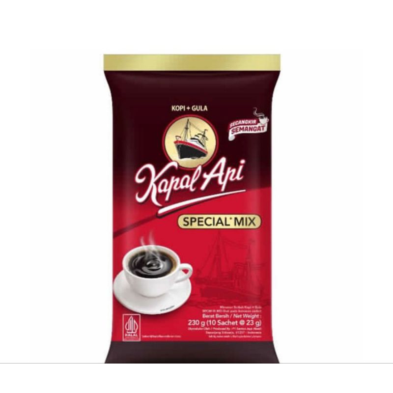 

kapal api special mix 10 sachet