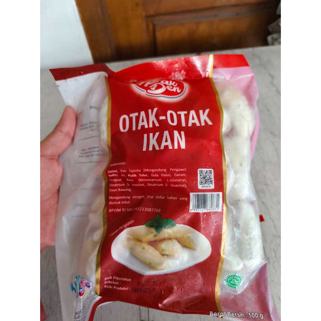 

PAK DEN Otak-Otak Ikan berat 500gr